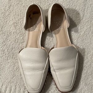 Vince Camuto Women's Cream Flats